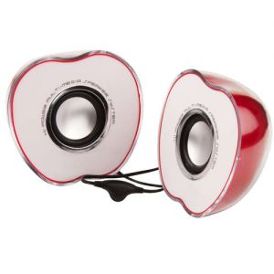 Аудио колонки "Red @pple" ― www.usbdevices.ru