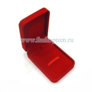 Футляр для флешки Abox023 Velvet красный ― www.usbdevices.ru