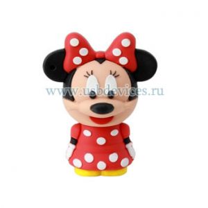 Флешка "Мини Маус" красная 8Гб ― www.usbdevices.ru